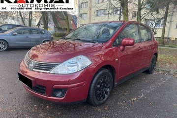 Nissan Tiida 1,6 benzyna Czujniki parkowania Zamiana